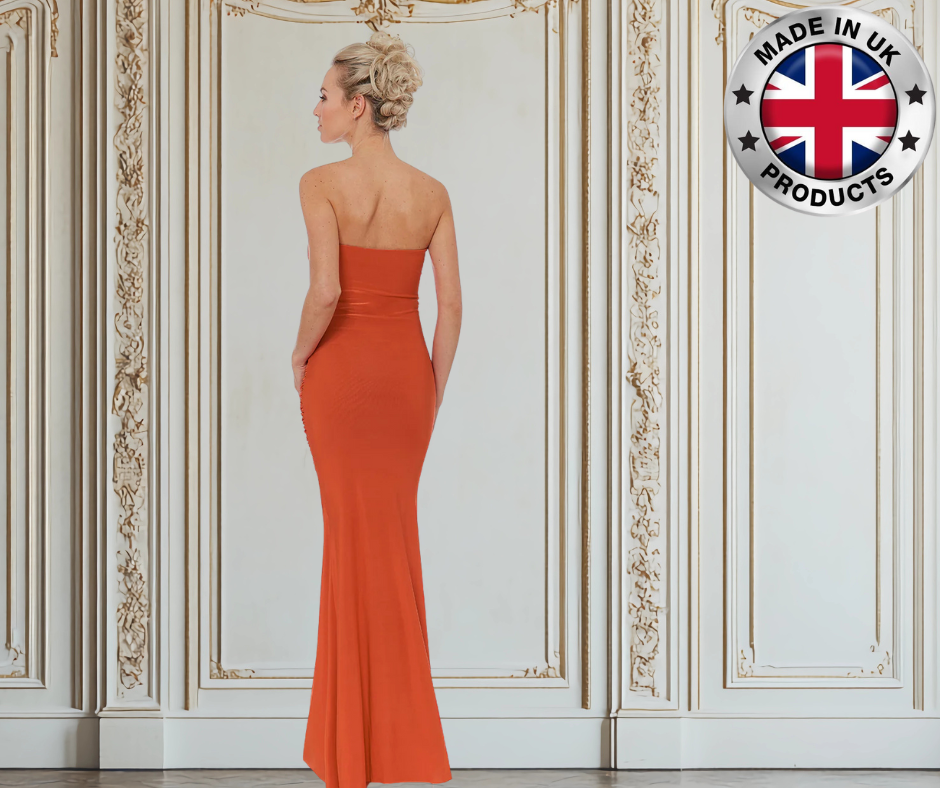 Goddiva Diamante Glam Maxi Dress – Elegant Evening Gown with Sparkling Detail
