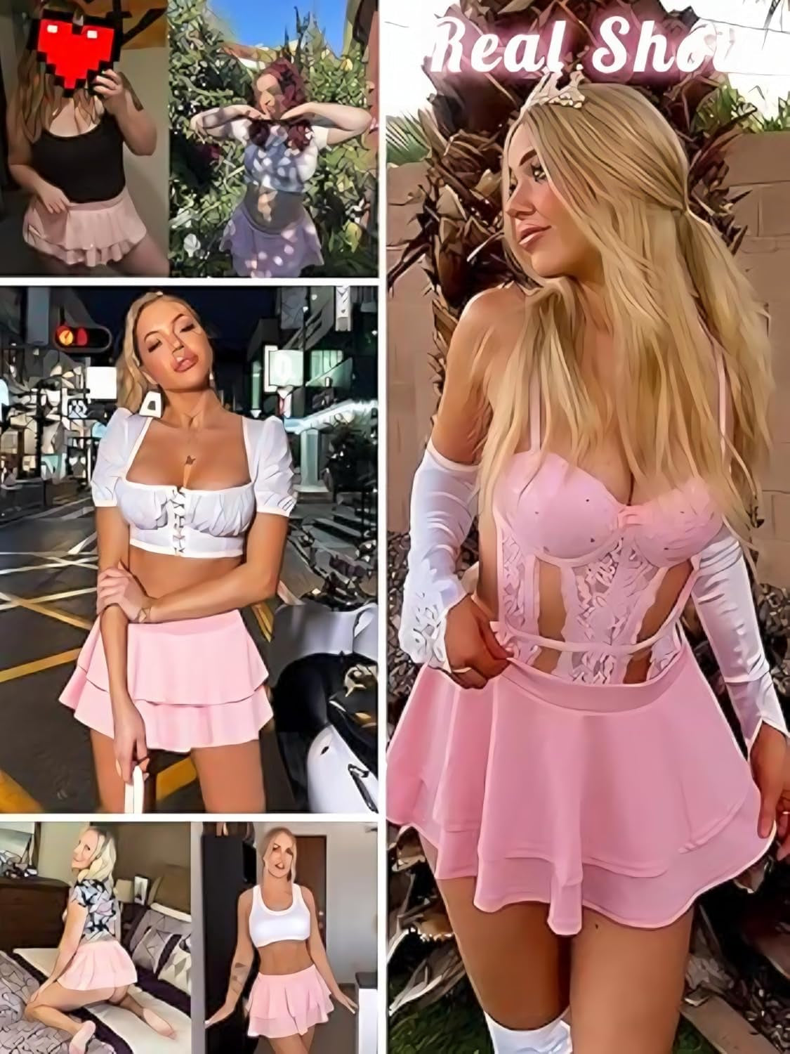 Women Mini Skirt Short High Waist Pleated Skirt Sexy Skater Tennis School Skirt