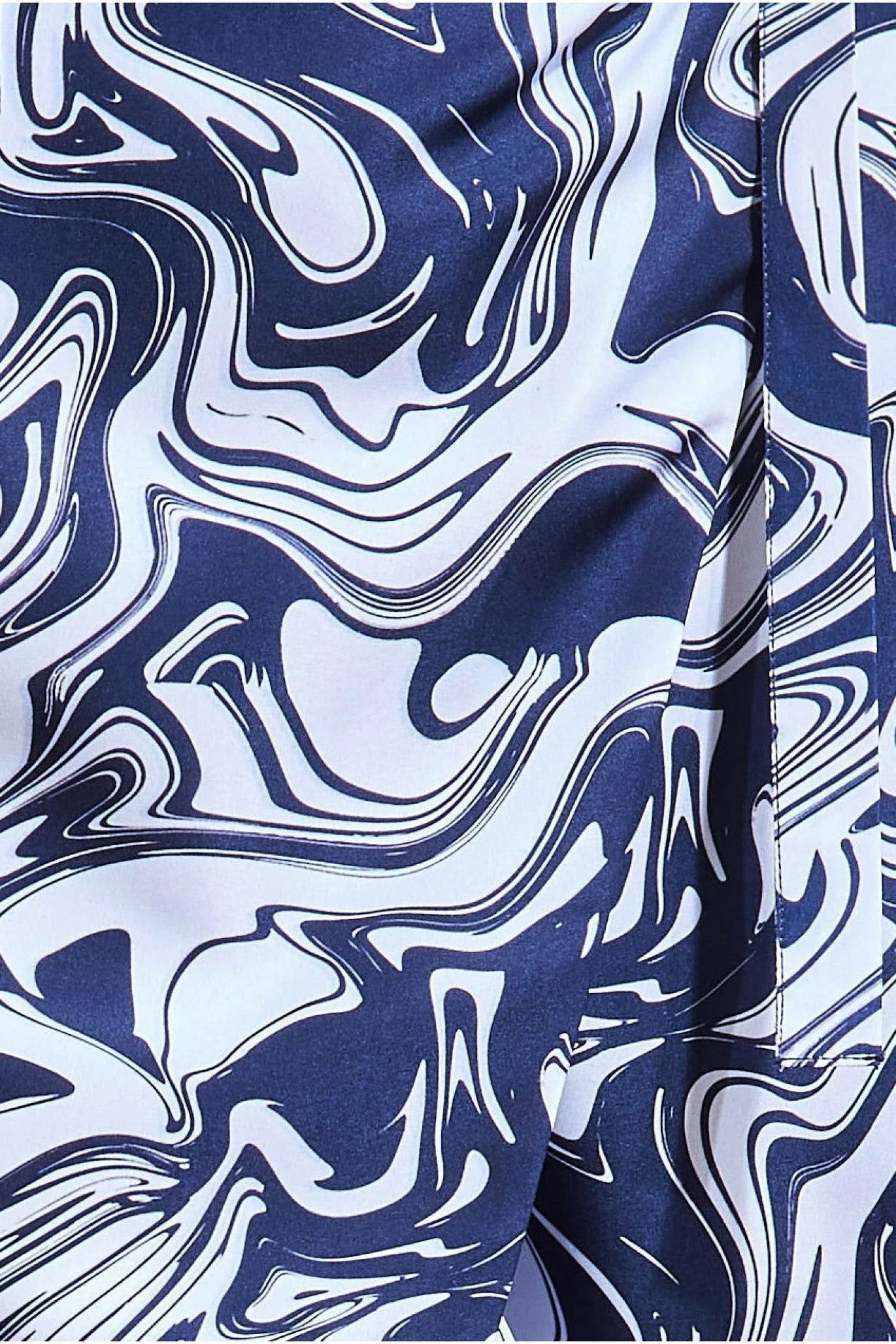 City Goddess Printed High-Waist Wrap Midi Skirt with Belt