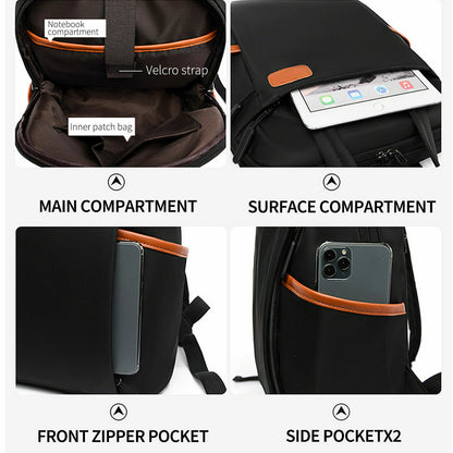 Womens Ladies Backpack Laptop Rucksack Anti-Theft Travel School Shoulder Handbag